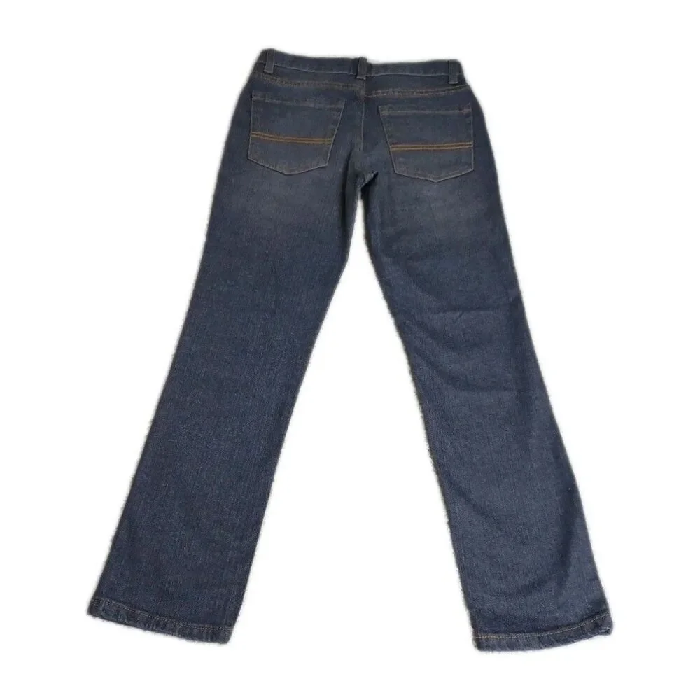 Arizona Boys Jeans Size 12 Regular Skinny Black Denim New With Tags - Picture 4 of 6